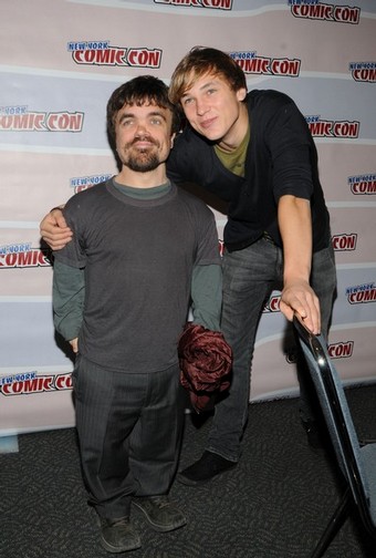 william moseley shirt off. Notice Mr. Dinklage with a